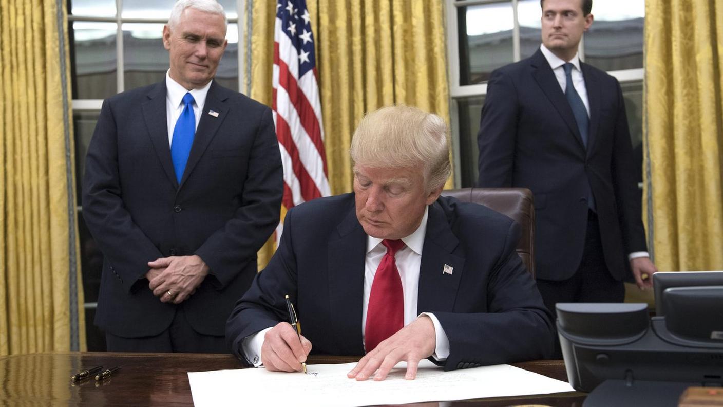 Il nuovo presidente statunitense Donald Trump