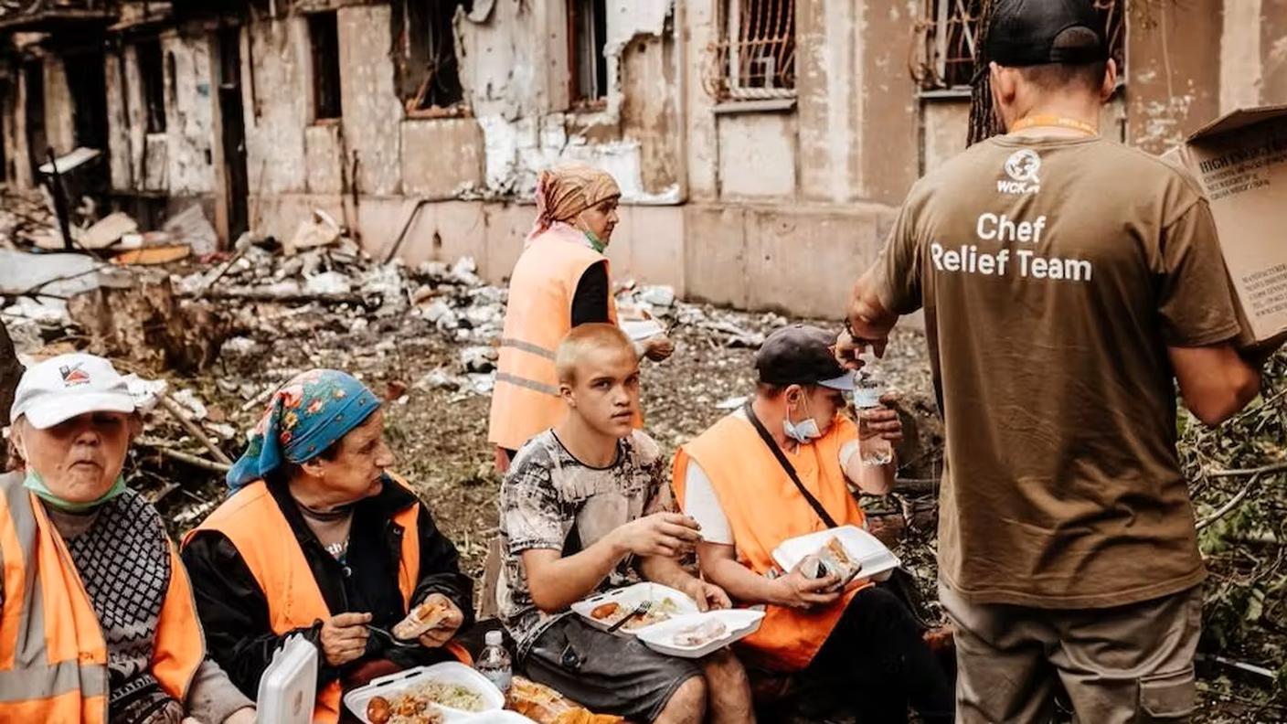 I team della ONG americana sono impegnati in tutta l'Ucraina