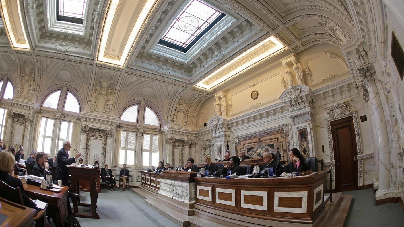 La Corte d'appello federale di San Francisco dove viene esaminato il ricorso sul blocco del Ban