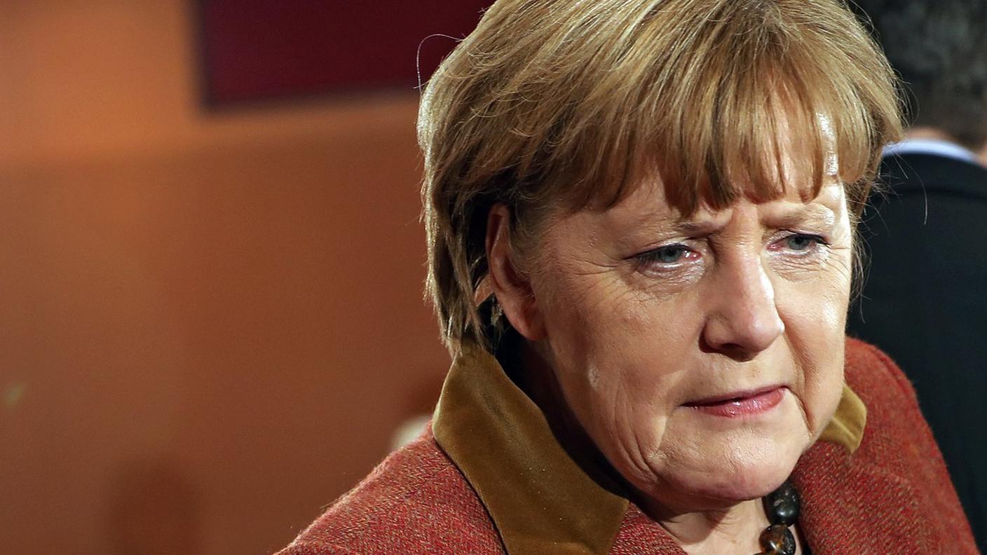 La cancelliera tedesca Angela Merkel