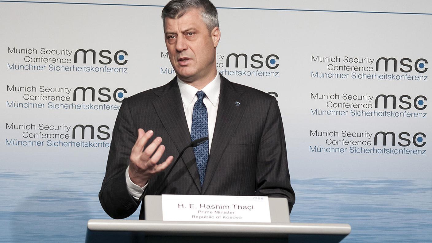 Hashim Thaçi, presidente del Kosovo dal 7 aprile 2016