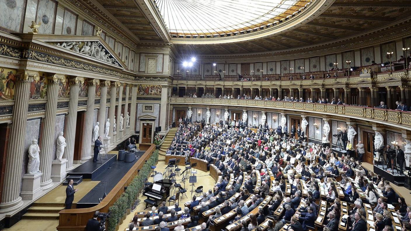 Il Parlamento austriaco, a Vienna