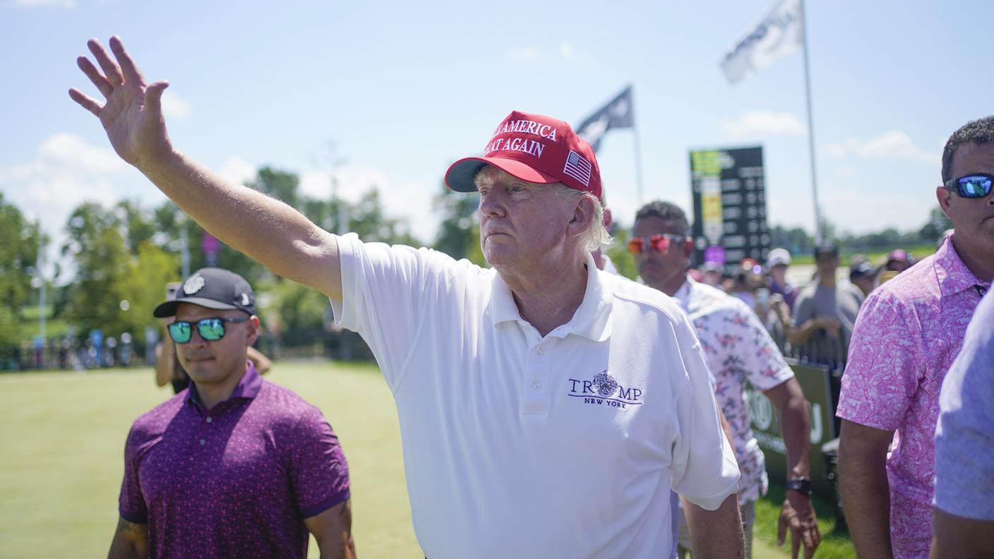L'ex presidente USA Donald Trump