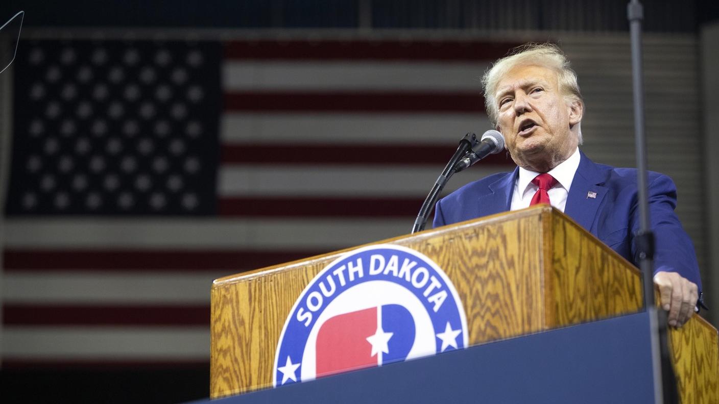 L'ex presidente USA Donald Trump