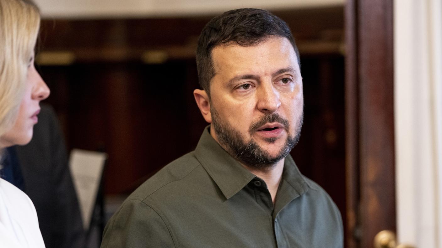 Il presidente dell’Ucraina, Volodymyr Zelensky