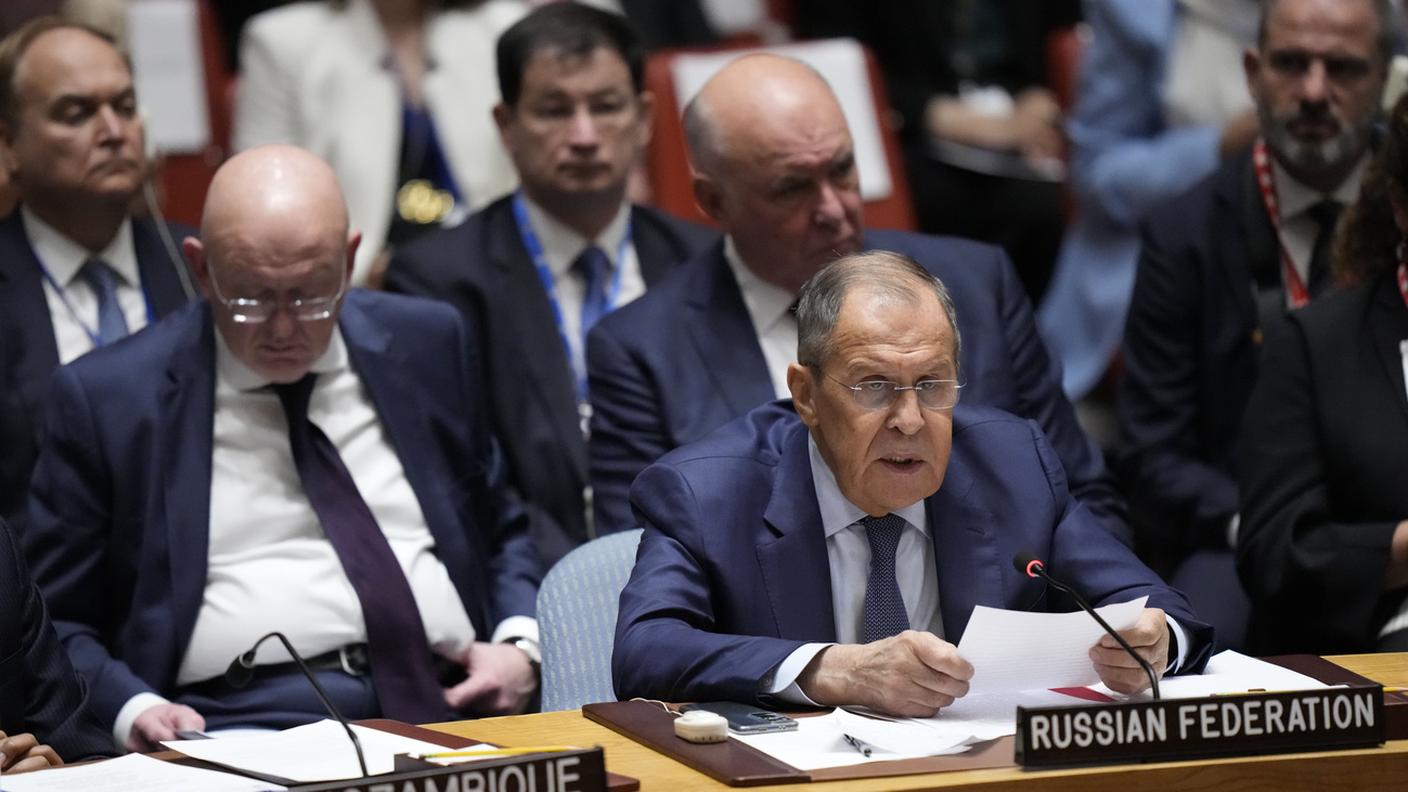 Il ministro degli Esteri russo Serghei Lavrov 