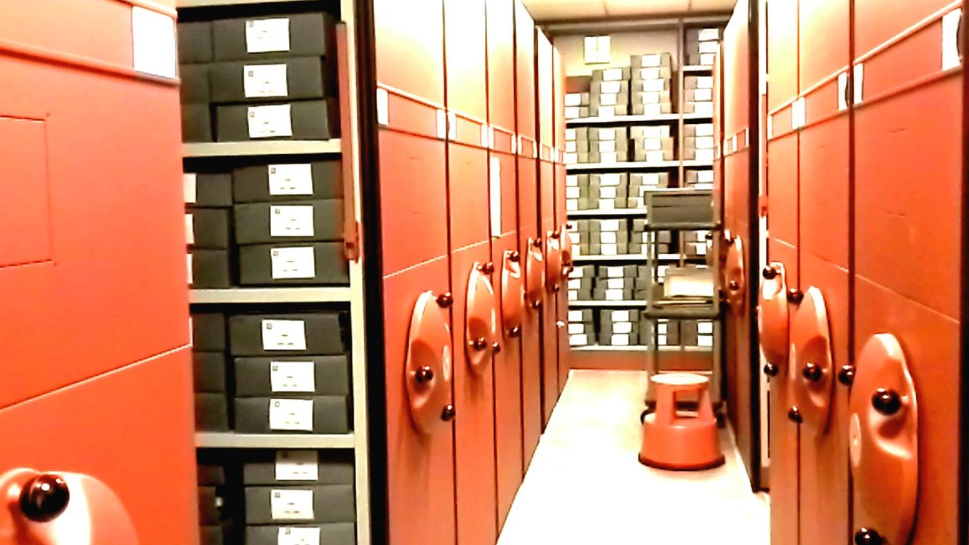 Nei sotterranei di Villa Salviati sono custoditi oltre 6 chilometri di documenti 