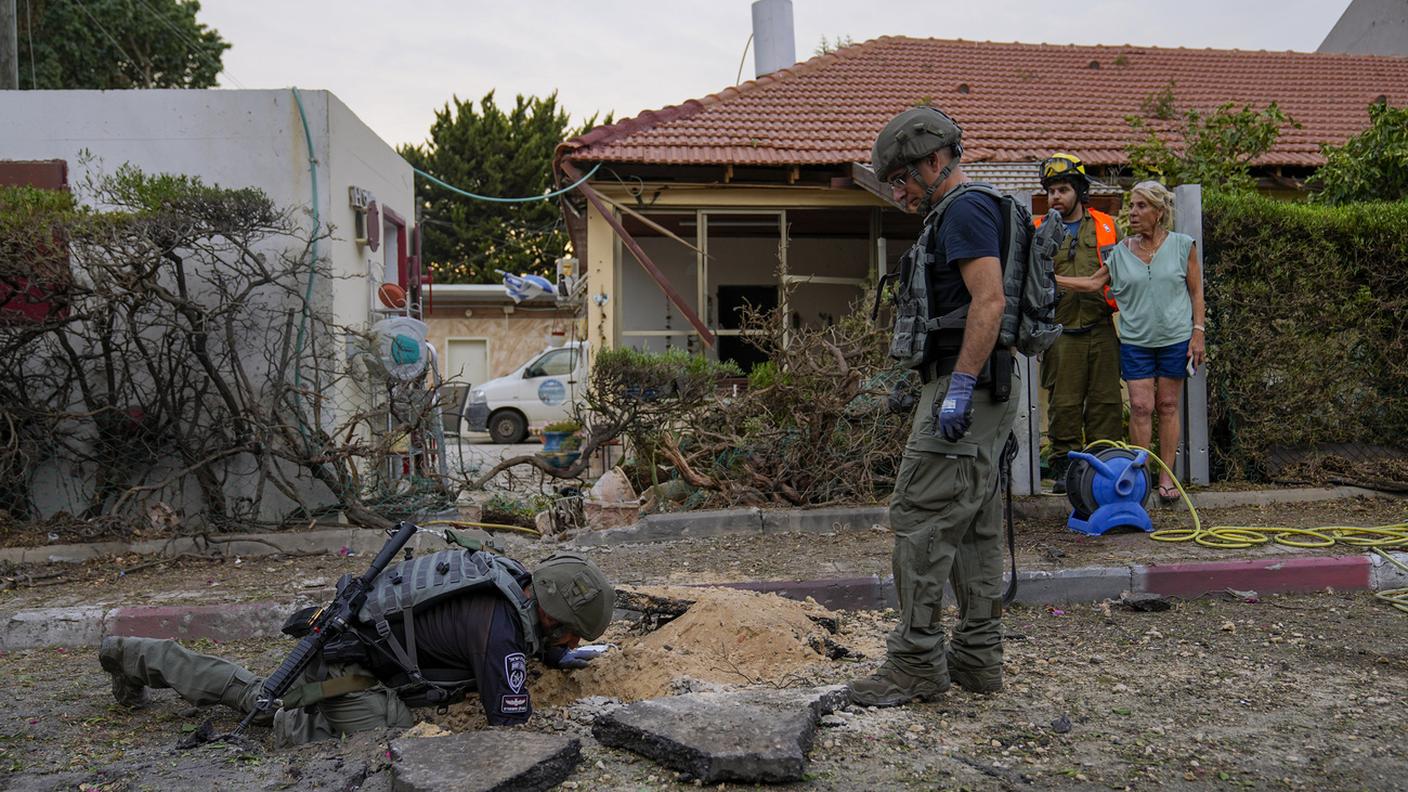 Militari israeliani ad Ashkelon