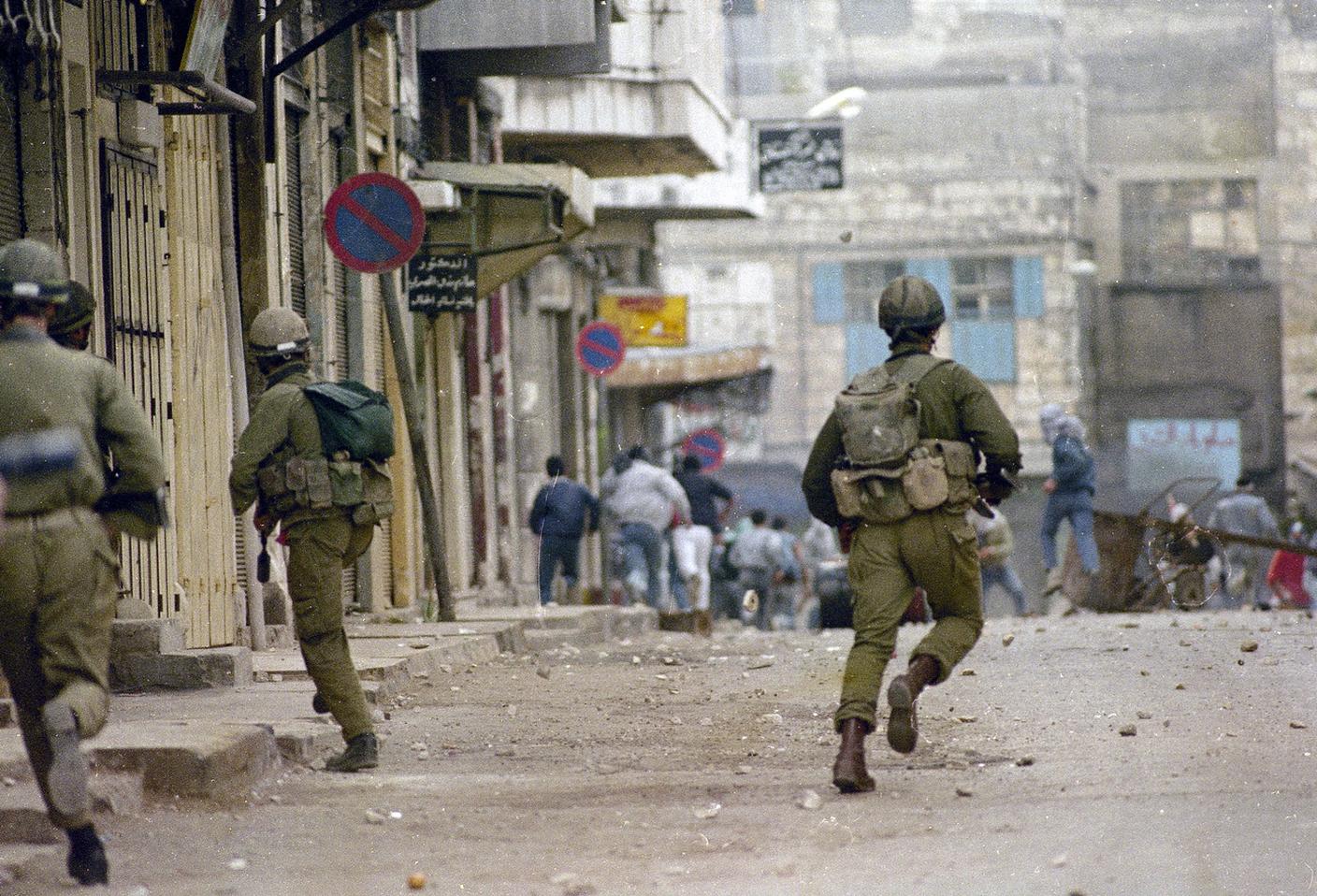 Una foto scattata nel dicembre del 1987