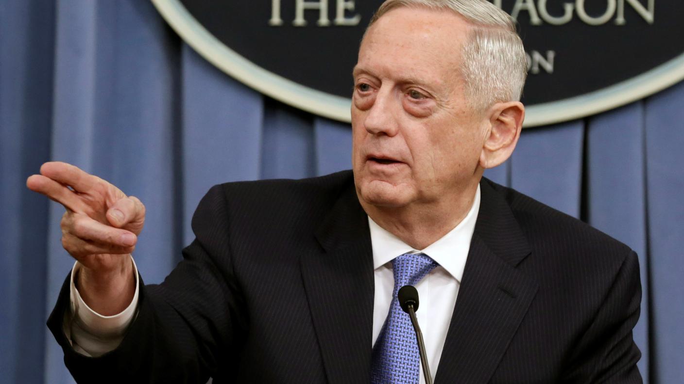 Mattis ritiene che l'attacco a Idlib sia opera del regime di Damasco