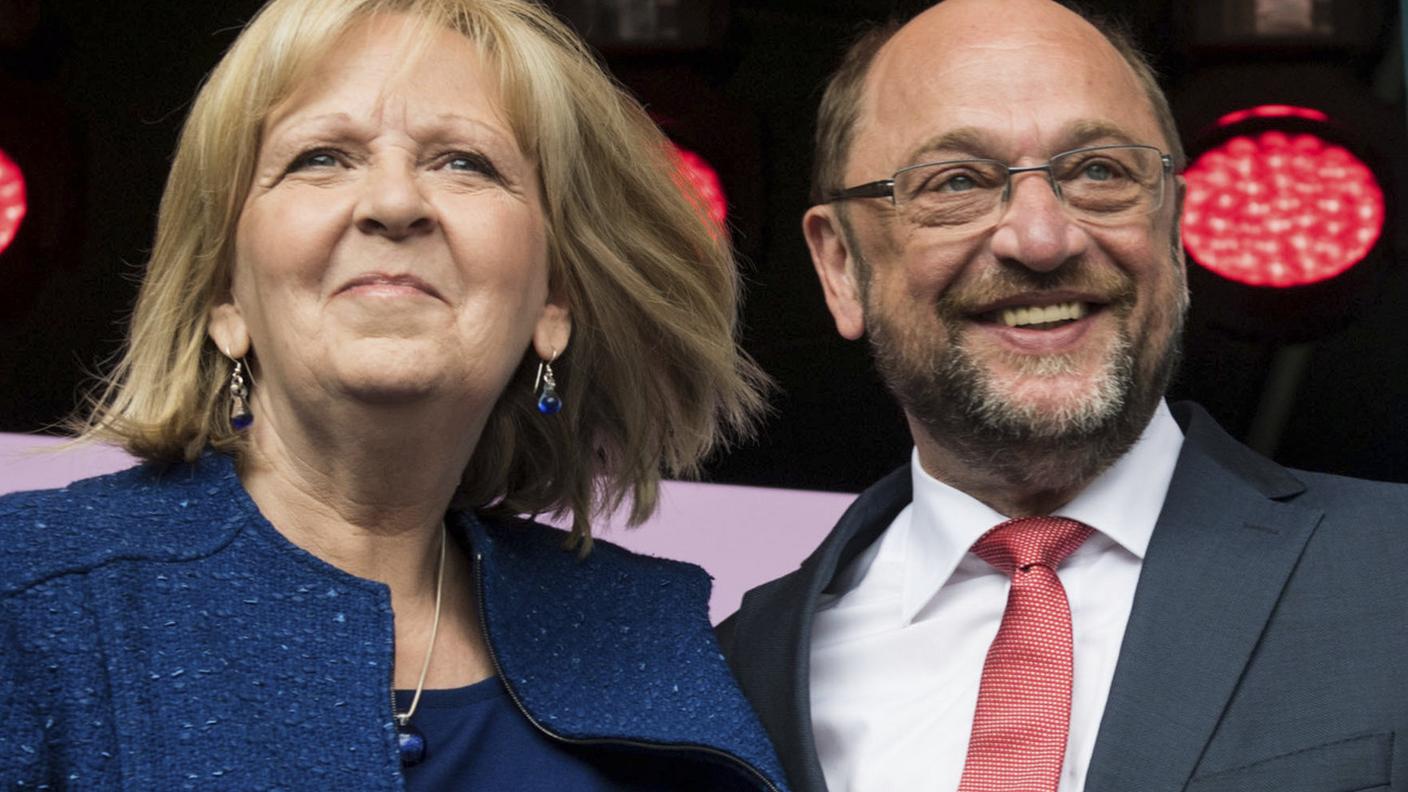 Hannelore Kraft e Martin Schulz