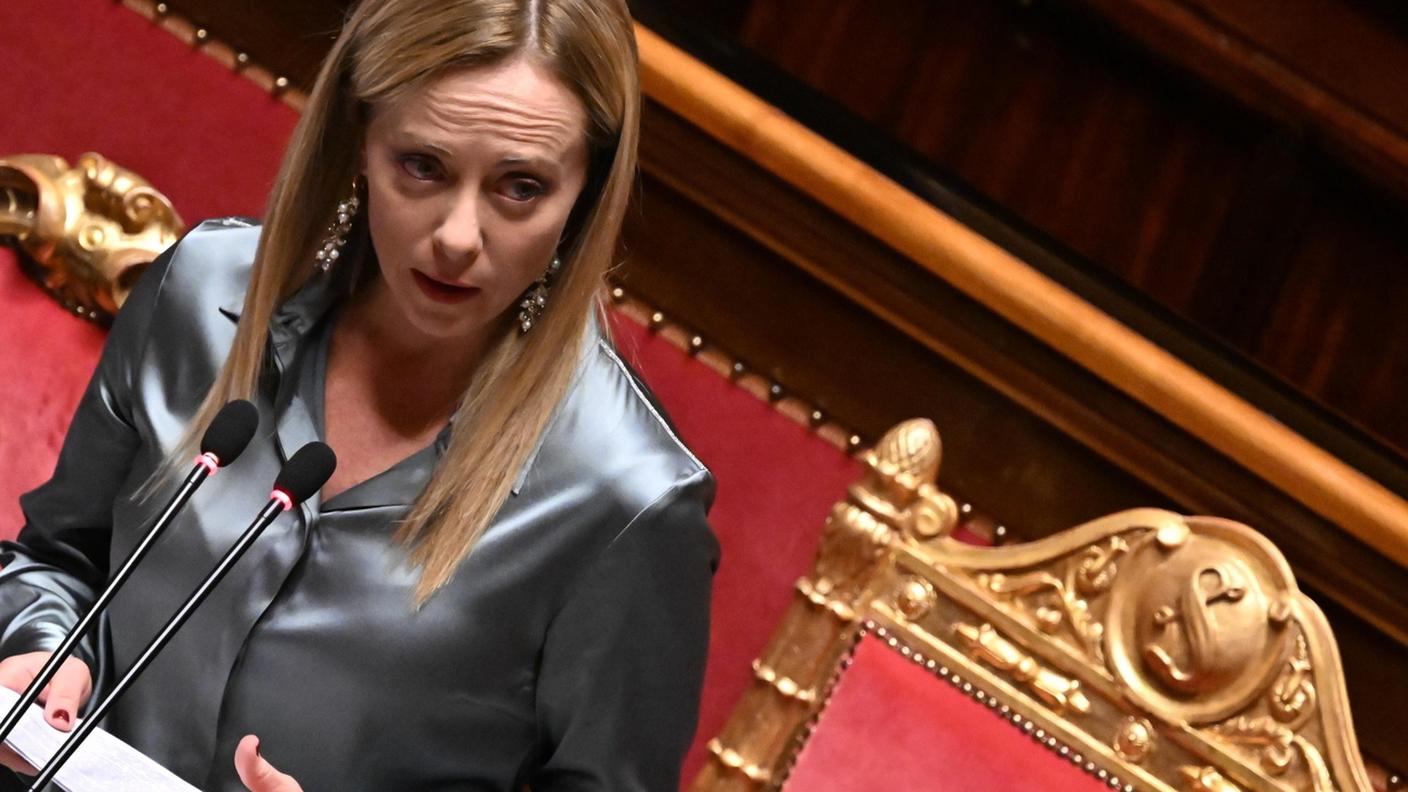 La premier italiana Giorgia Meloni 
