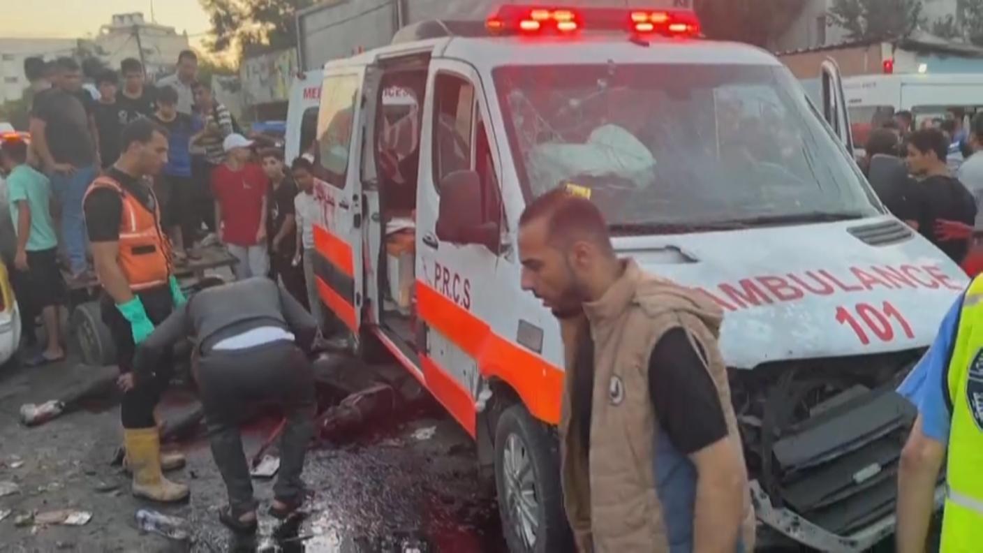 Ospedale Al Shifa, Gaza, 3 novembre 2023