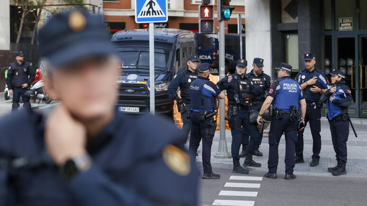 Gli spari in pieno centro a Madrid