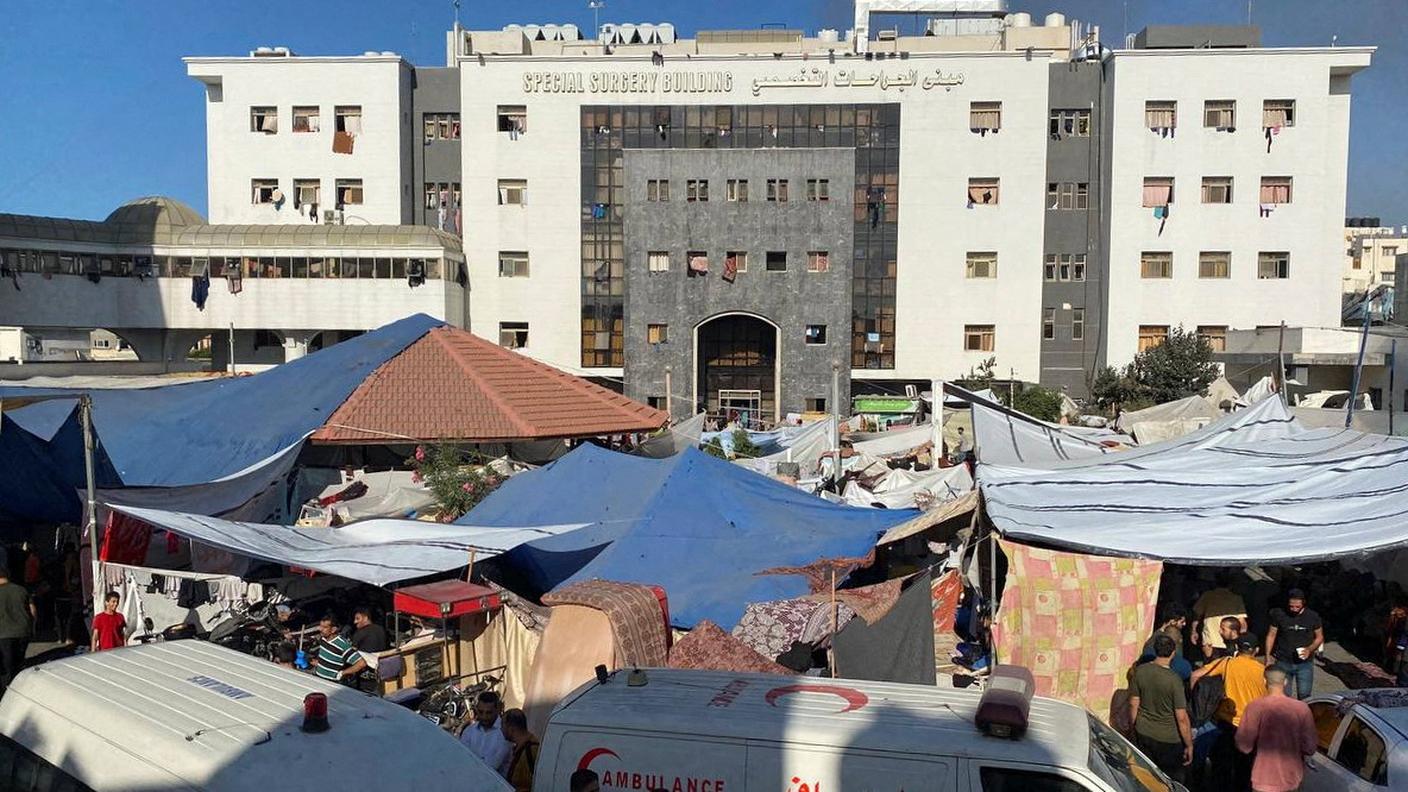 L'ospedale di al Shifa a Gaza