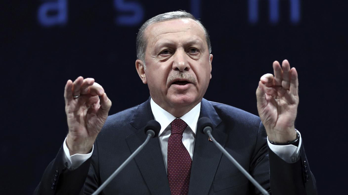Il presidente turco Recep Tayyip Erdogan