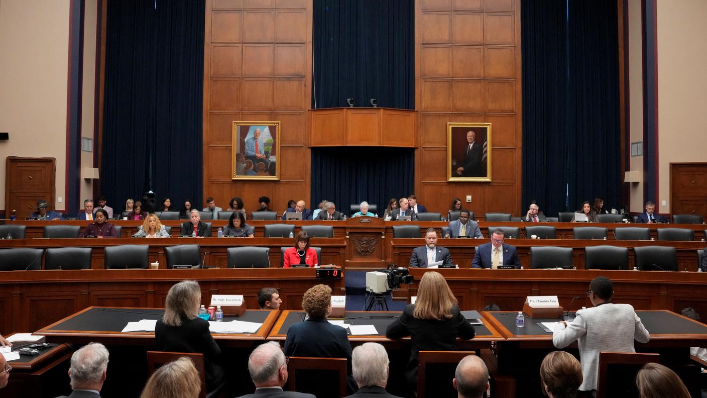 Le tre rettrici erano state convocate a Capitol Hill per esprimersi dopo episodi di antisemitismo registrati nei rispettivi campus