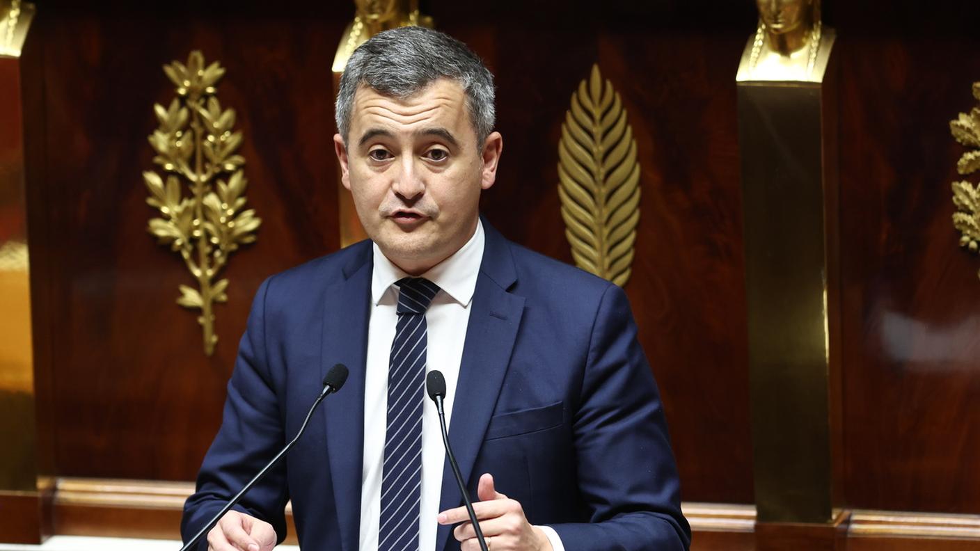 Il ministro degli Interni, Gerald Darmanin