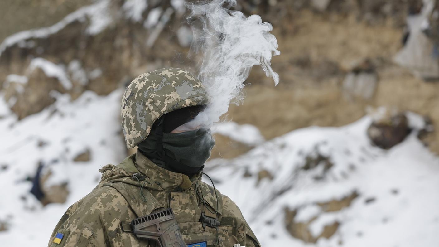 Un militare ucraino