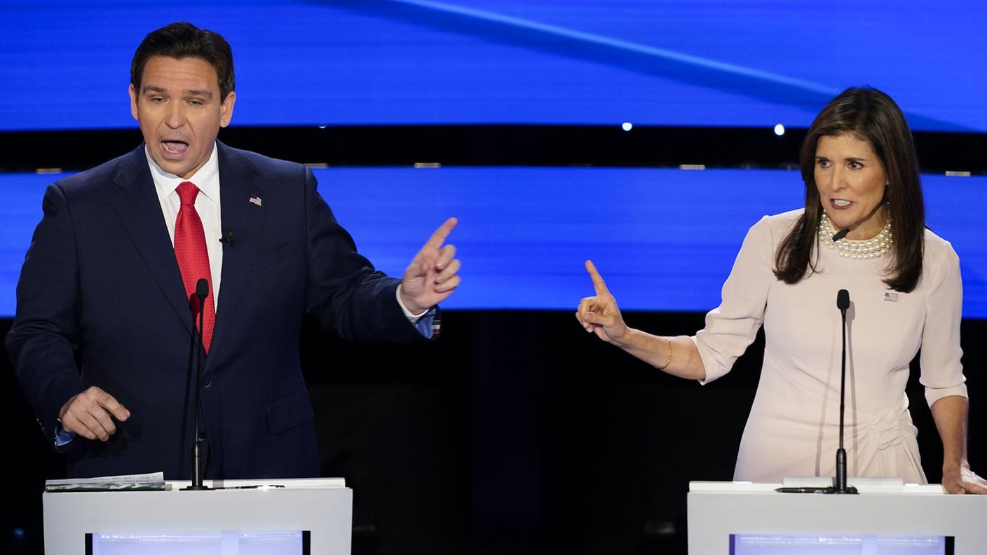 Ron DeSantis e Nikki Haley si sono affrontati senza esclusione di colpi