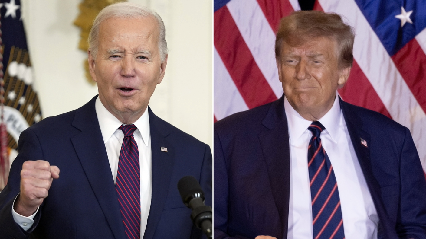 Joe Biden (a sinistra) e Donald Trump