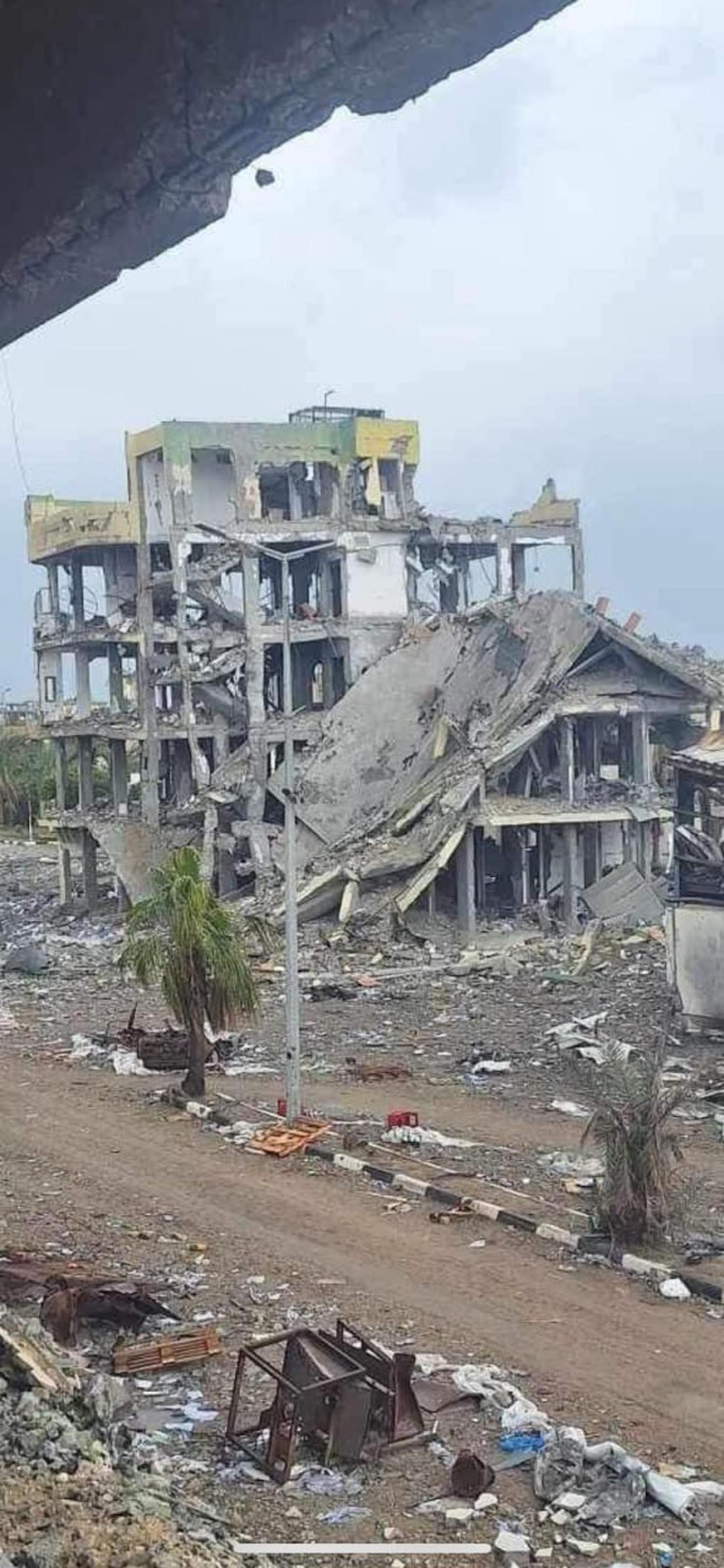 Distruzione a Rafah