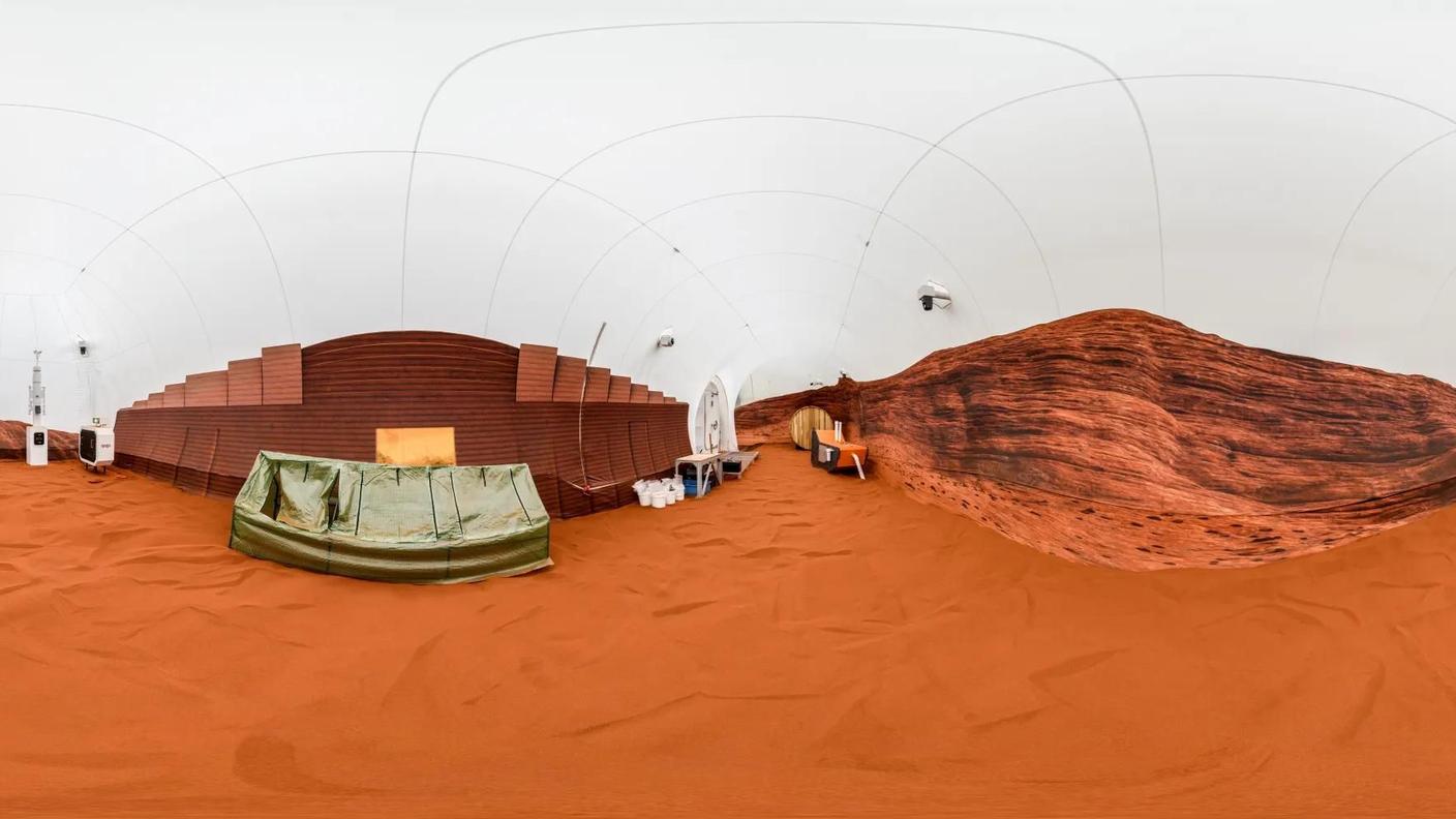 L'equipaggio dovrà vivere per un anno all'interno dell'installazione Mars Dune Alpha