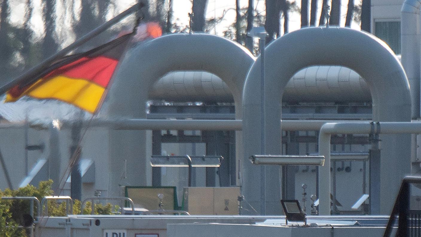 L'impianto di arrivo del gasdotto Nord Stream 1 in Germania. 