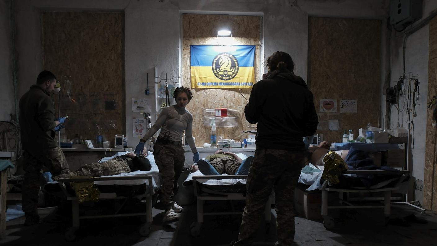 Sul fronte di Avdiivka 