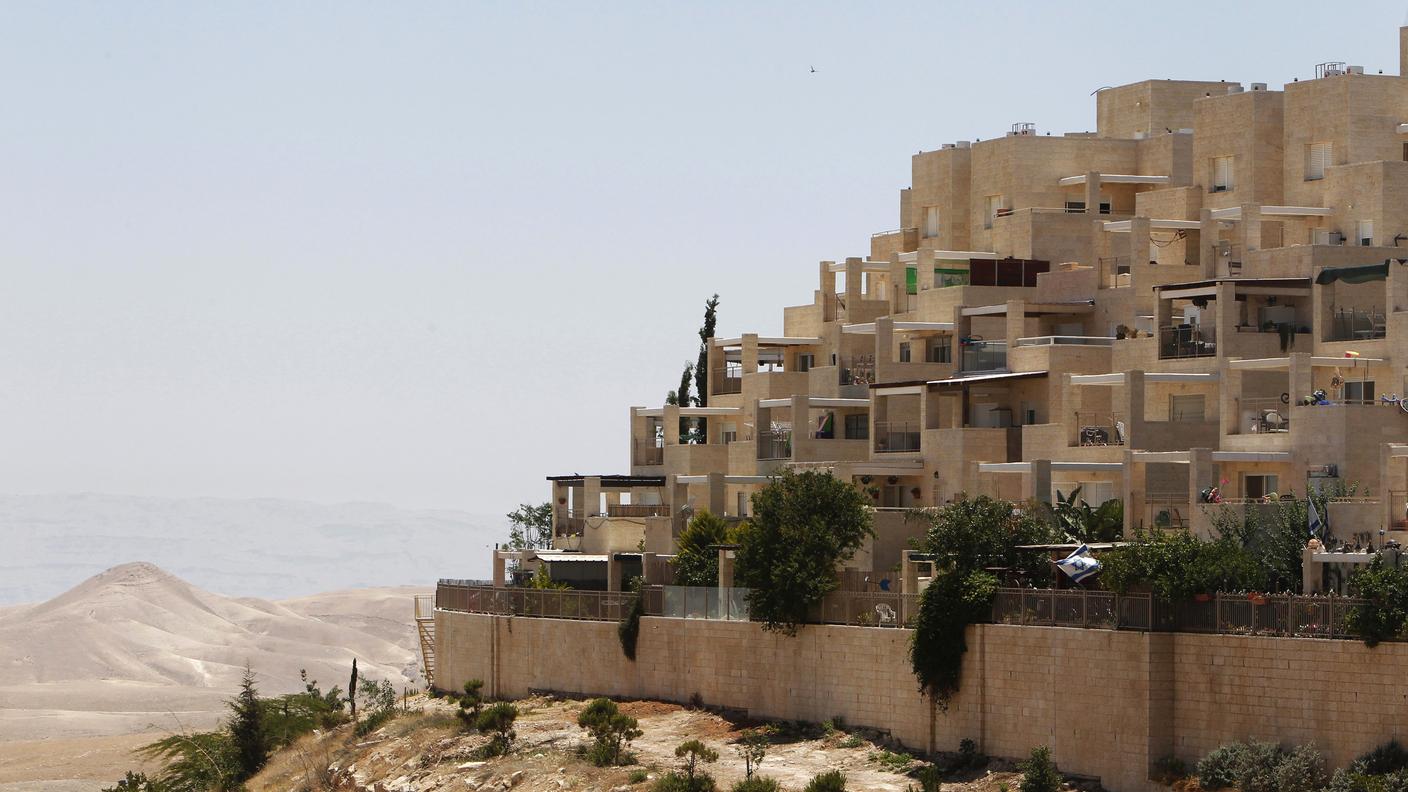 Uno scorcio della colonia israeliana di Ma'ale Adummim