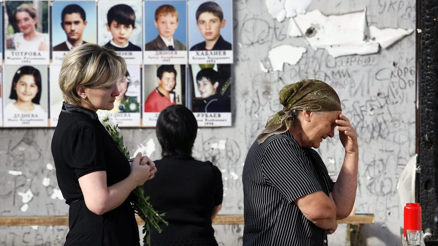 Nell'attacco alla scuola di Beslan nel 2004 morirono 330 persone, fra cui 186 bambini