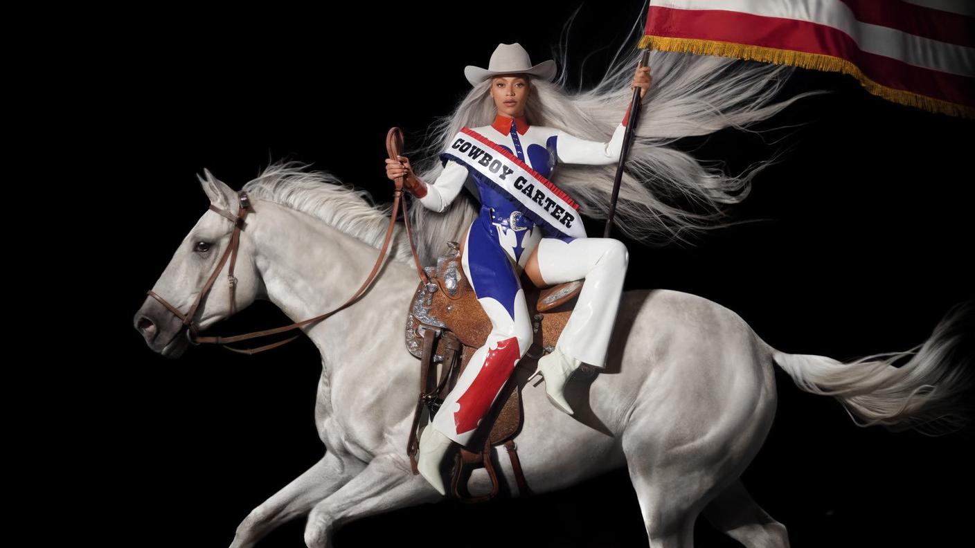 La copertina del nuovo album di Beyoncé “Cowboy Carter”