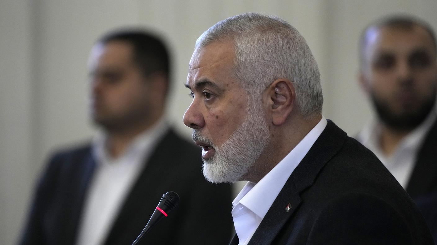 Il capo di Hamas Ismail Haniyeh
