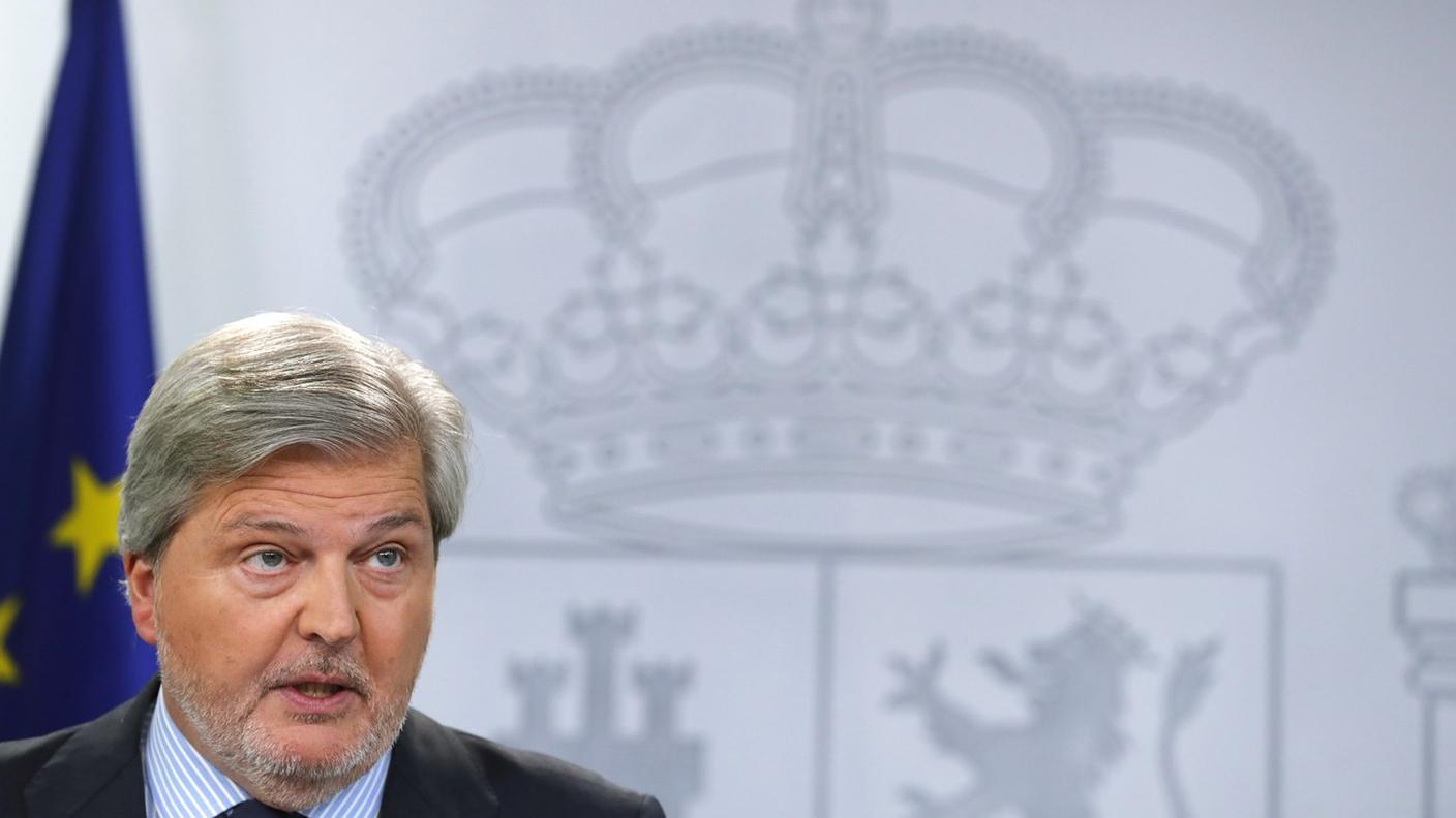 Il portavoce del governo Inigo Mendez de Vigo