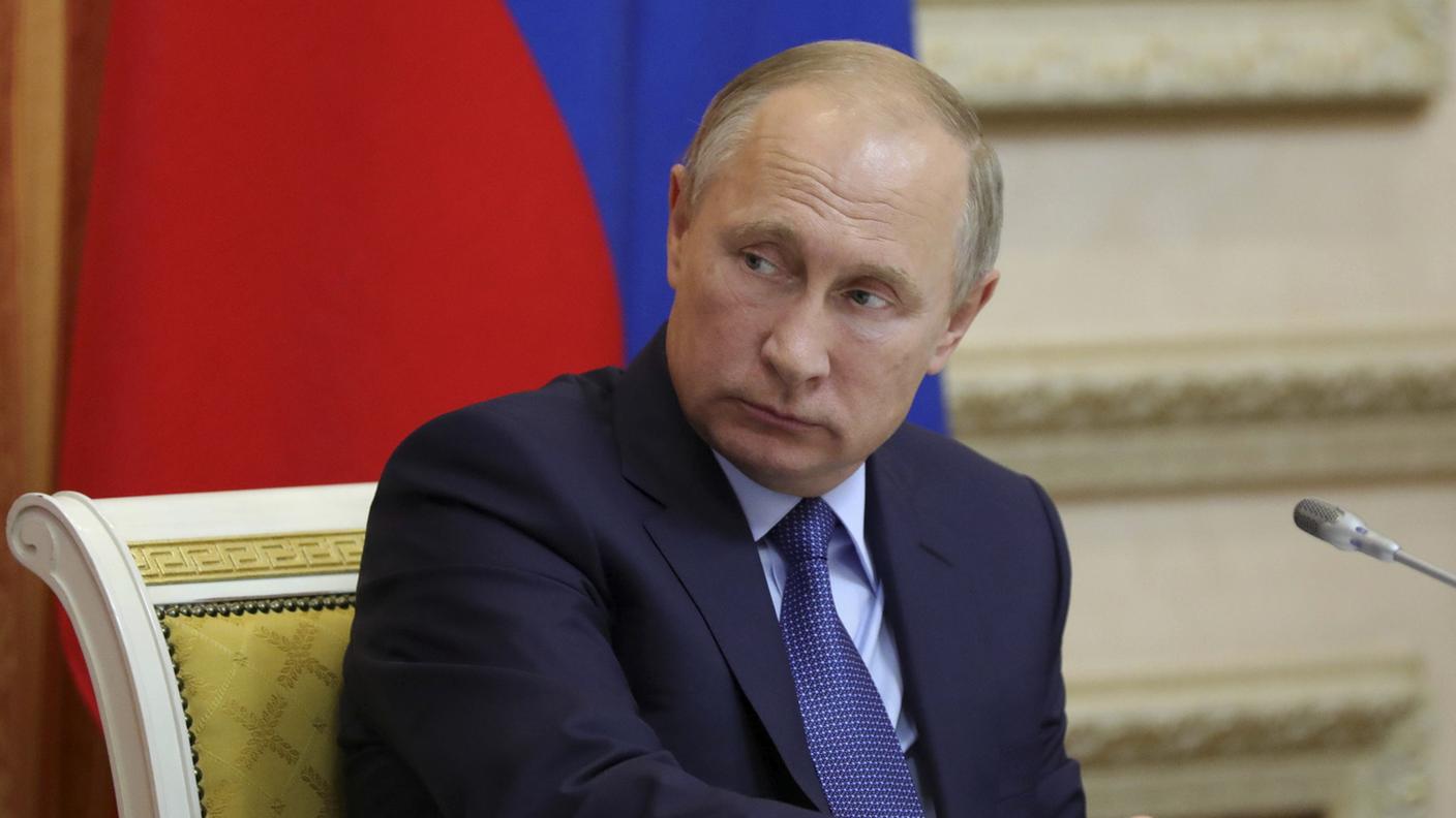 Il presidente russo Vladimir Putin 