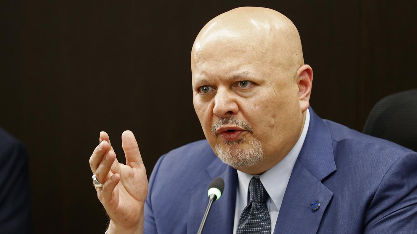 Il procuratore generale della CPI Karim Khan, in carica dal 2021