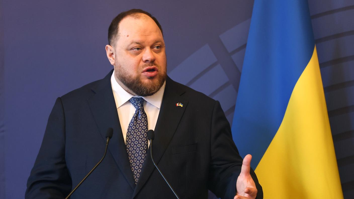 Il presidente della Verkhovna Rada, il Parlamento ucraino, è Ruslan Stefanchuk