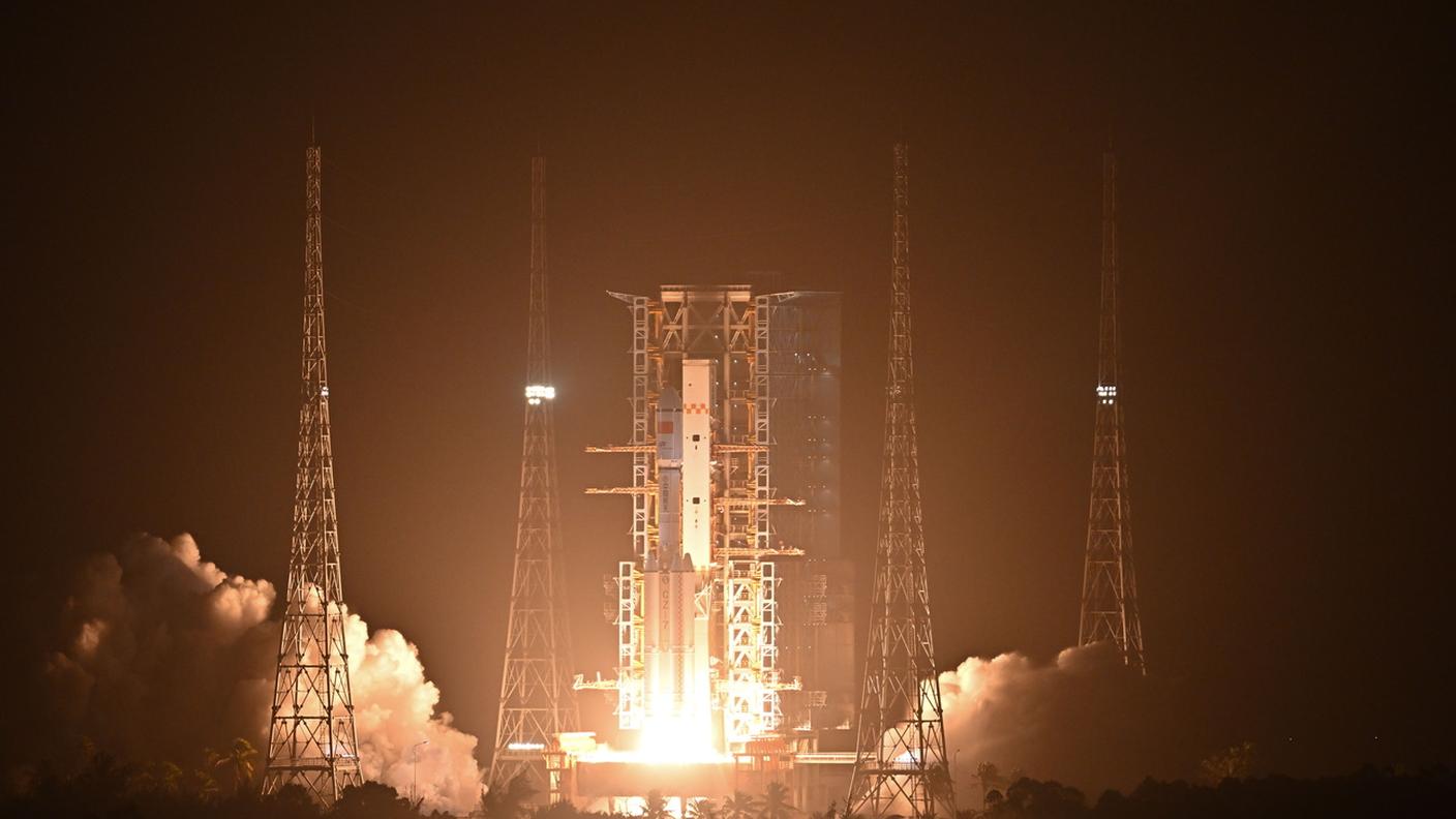 Un decollo dal Centro di lancio spaziale di Wenchang