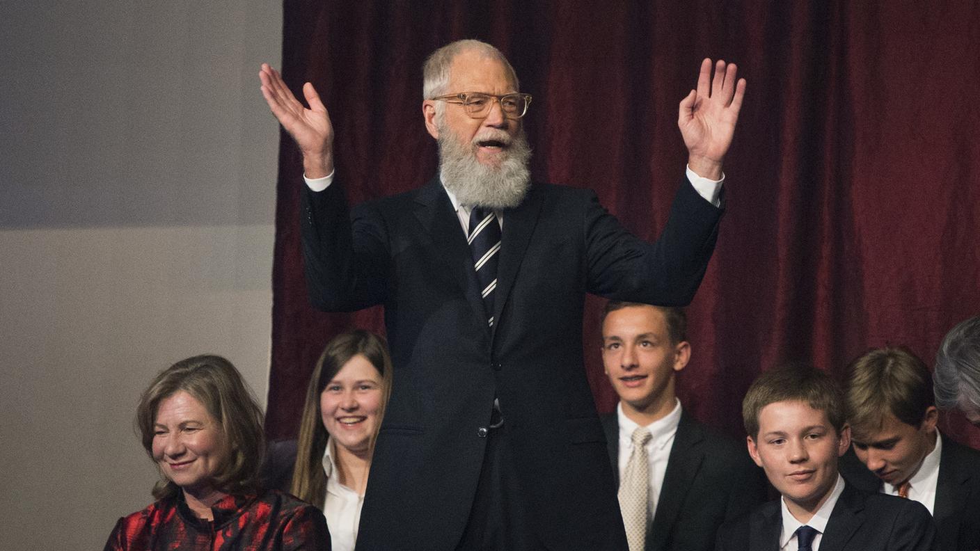 La ventesima edizione del Mark Twain prize for humor dominata da Letterman