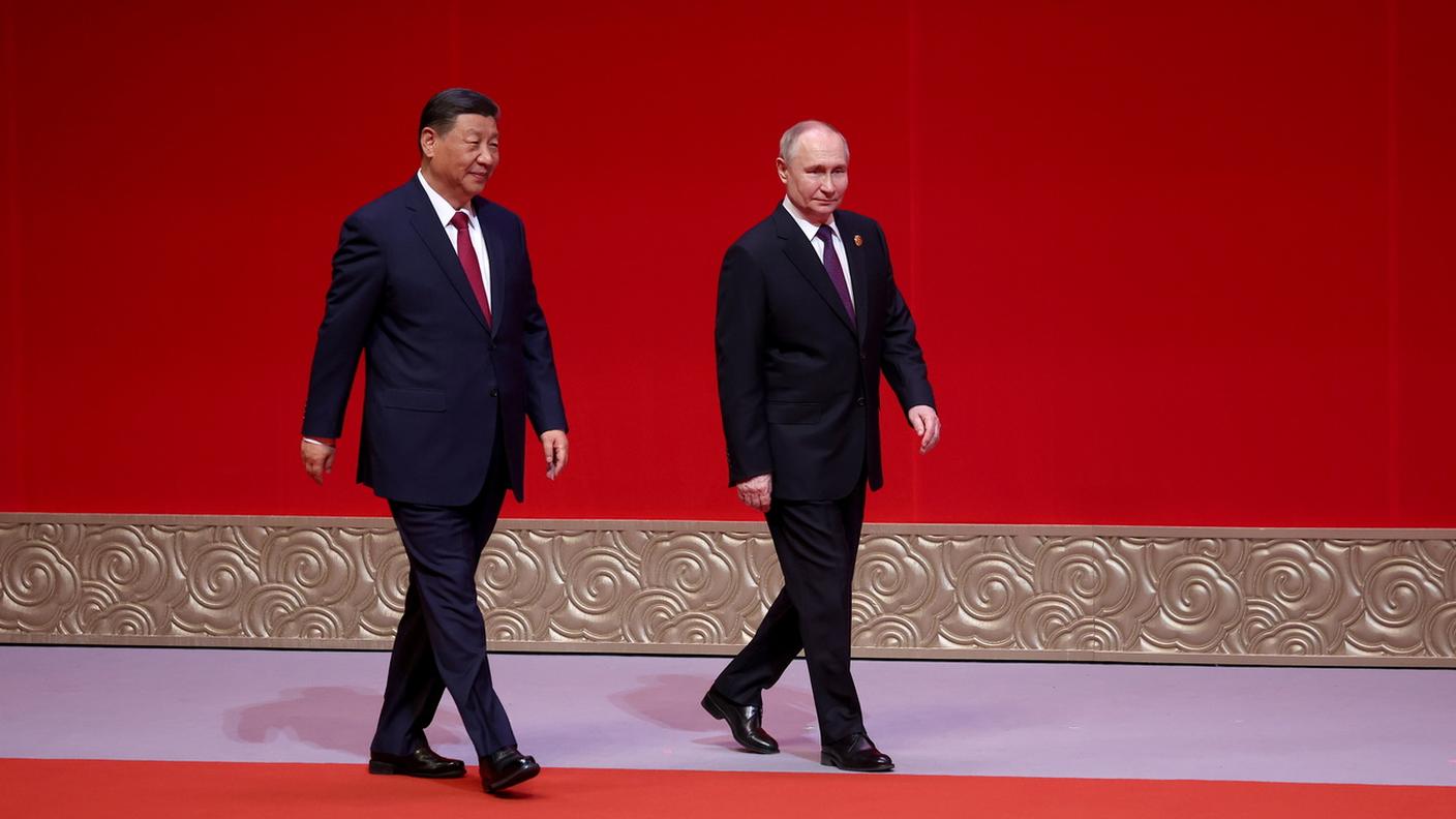 Il presidente cinese Xi Jinping e il suo omologo russo Vladimir Putin