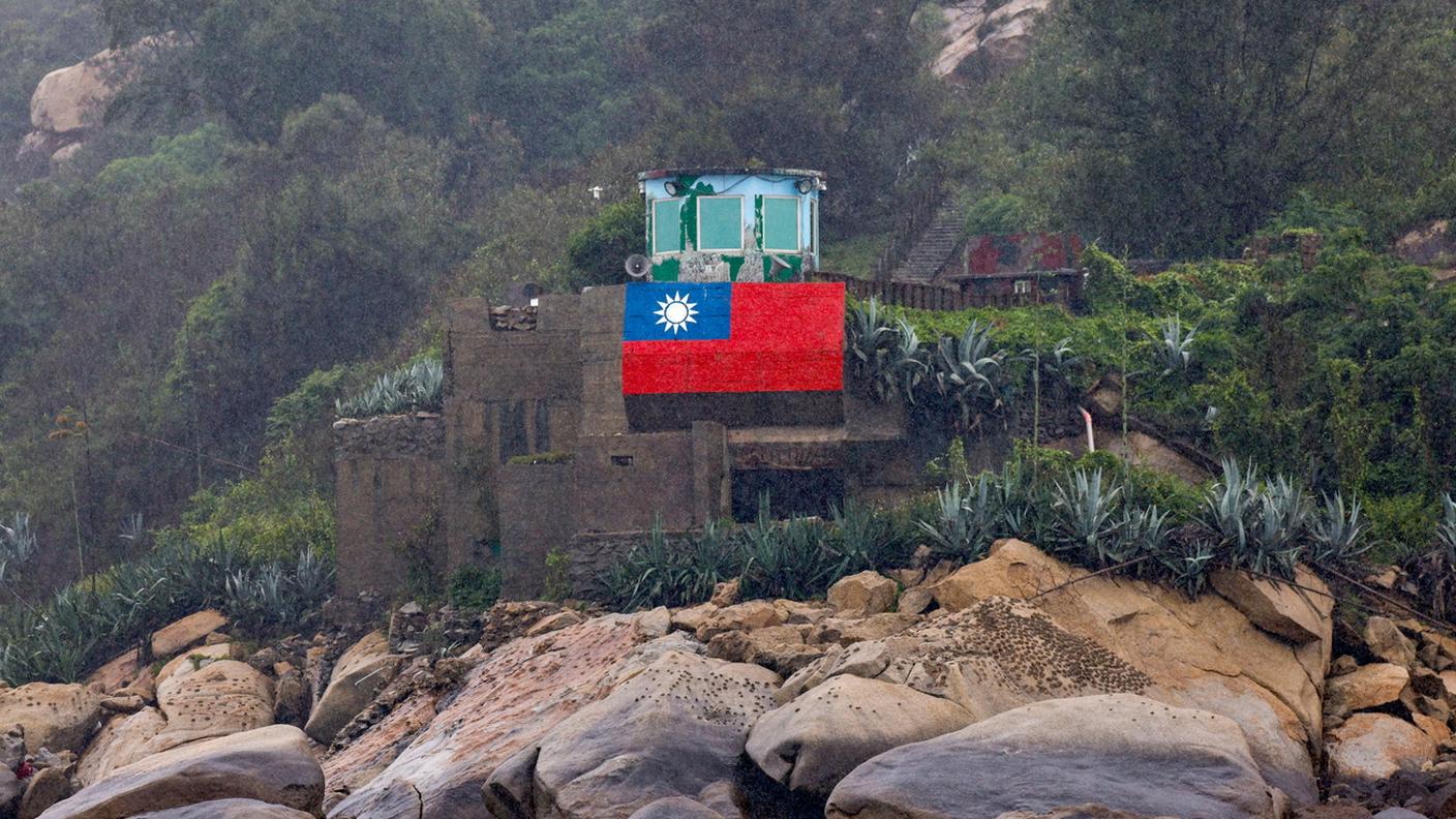 Un avamposto militare taiwanese su una delle isole minori Kinmen, amministrate da Taipei 