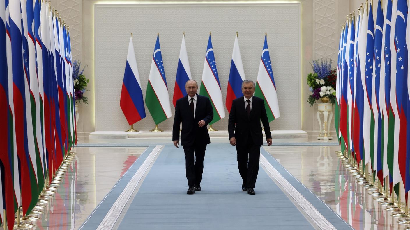 Putin e l'omologo uzbeko a Tashkent lunedì