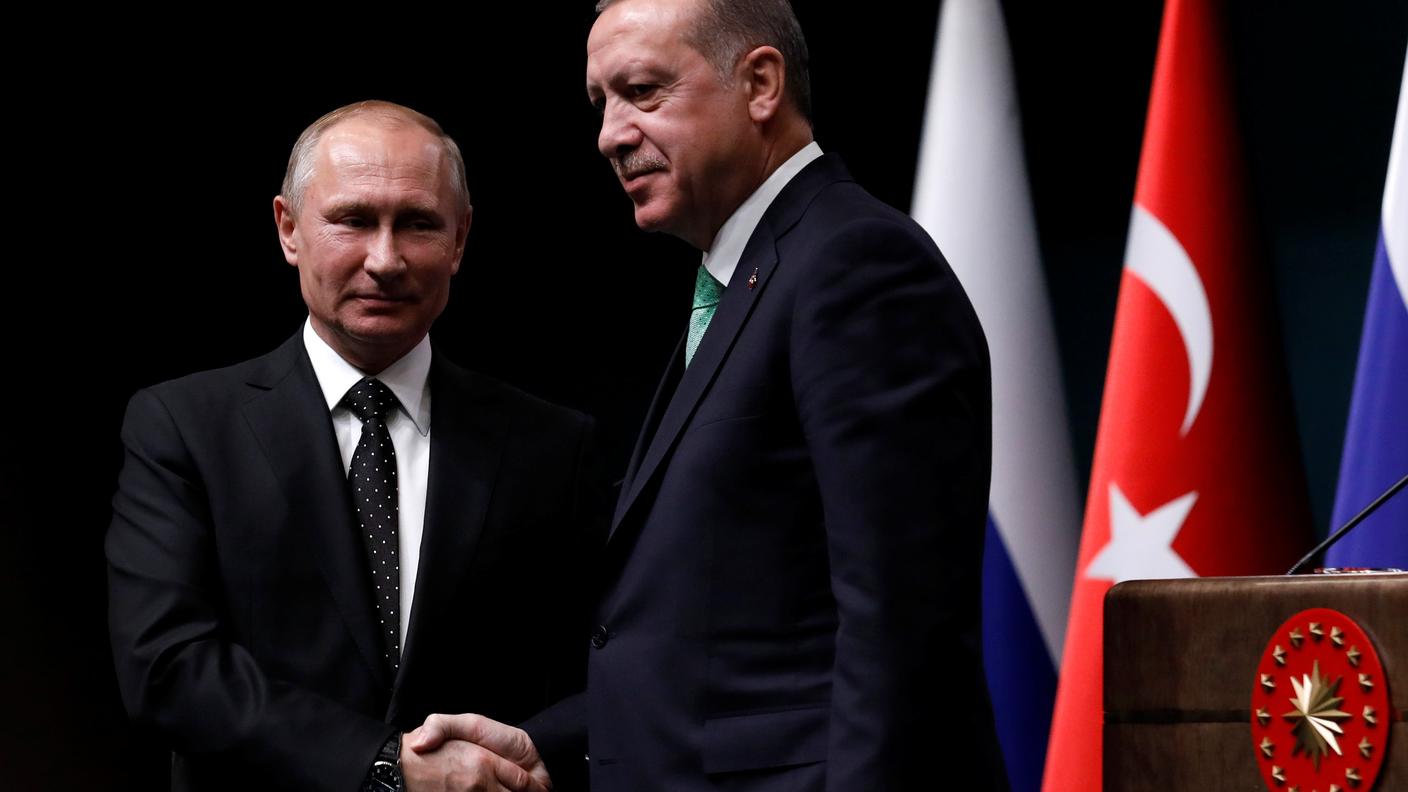L'asse Mosca-Ankara ulteriormente rafforzato dall'incontro tra Erdogan e Putin di lunedì