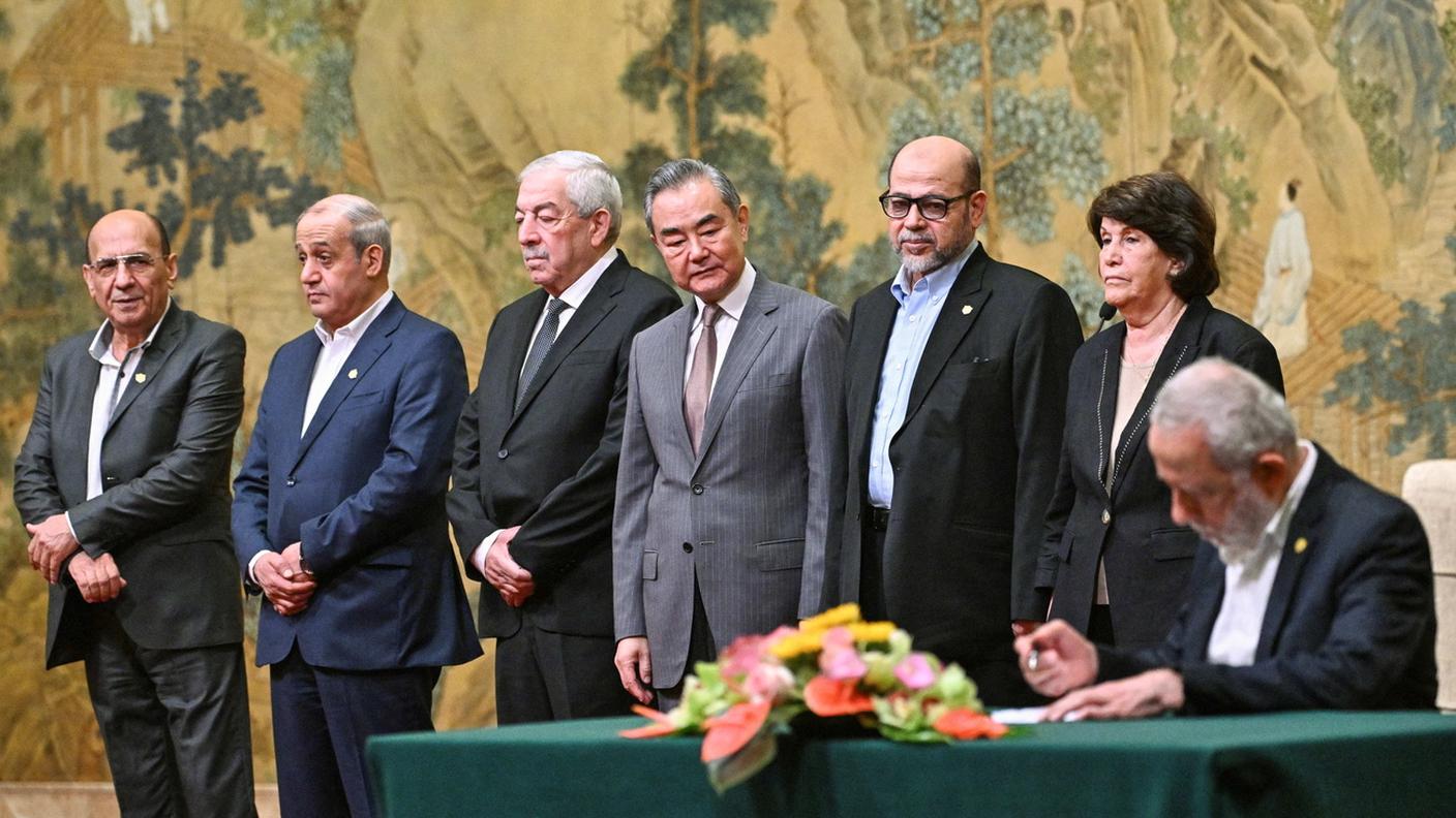 La firma della dichiarazione