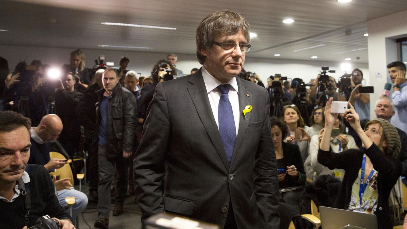 I separatisti catalani rivogliono Carles Puidgemont