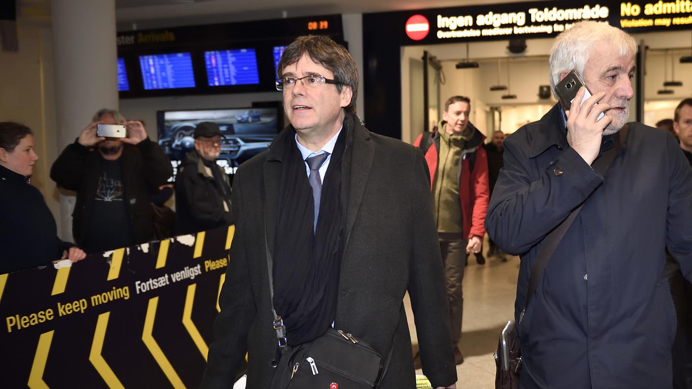 L'ex presidente catalano si era autoesiliato in Belgio