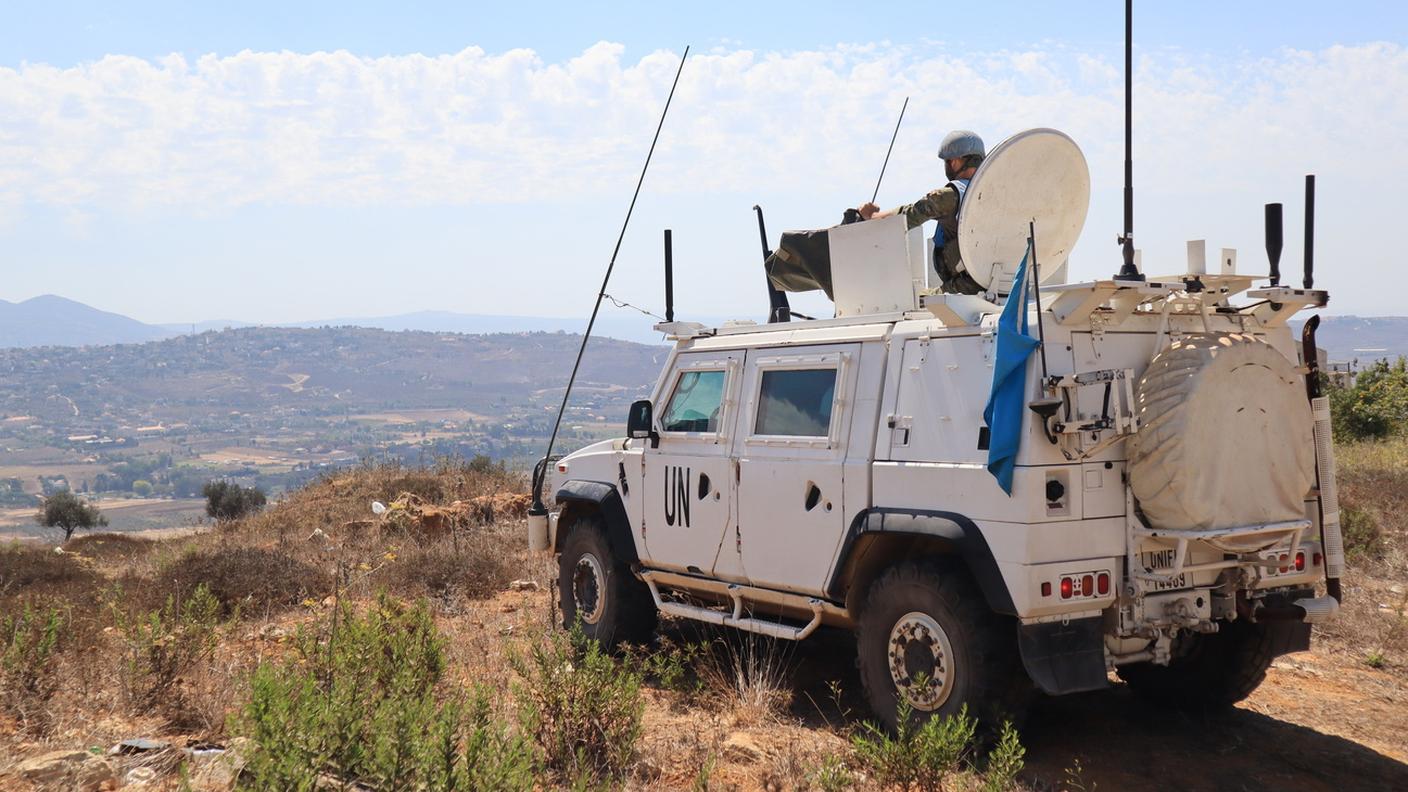 I caschetti blu continuano ad operare nel sud del Libano per contenere l'escalation lungo il confine