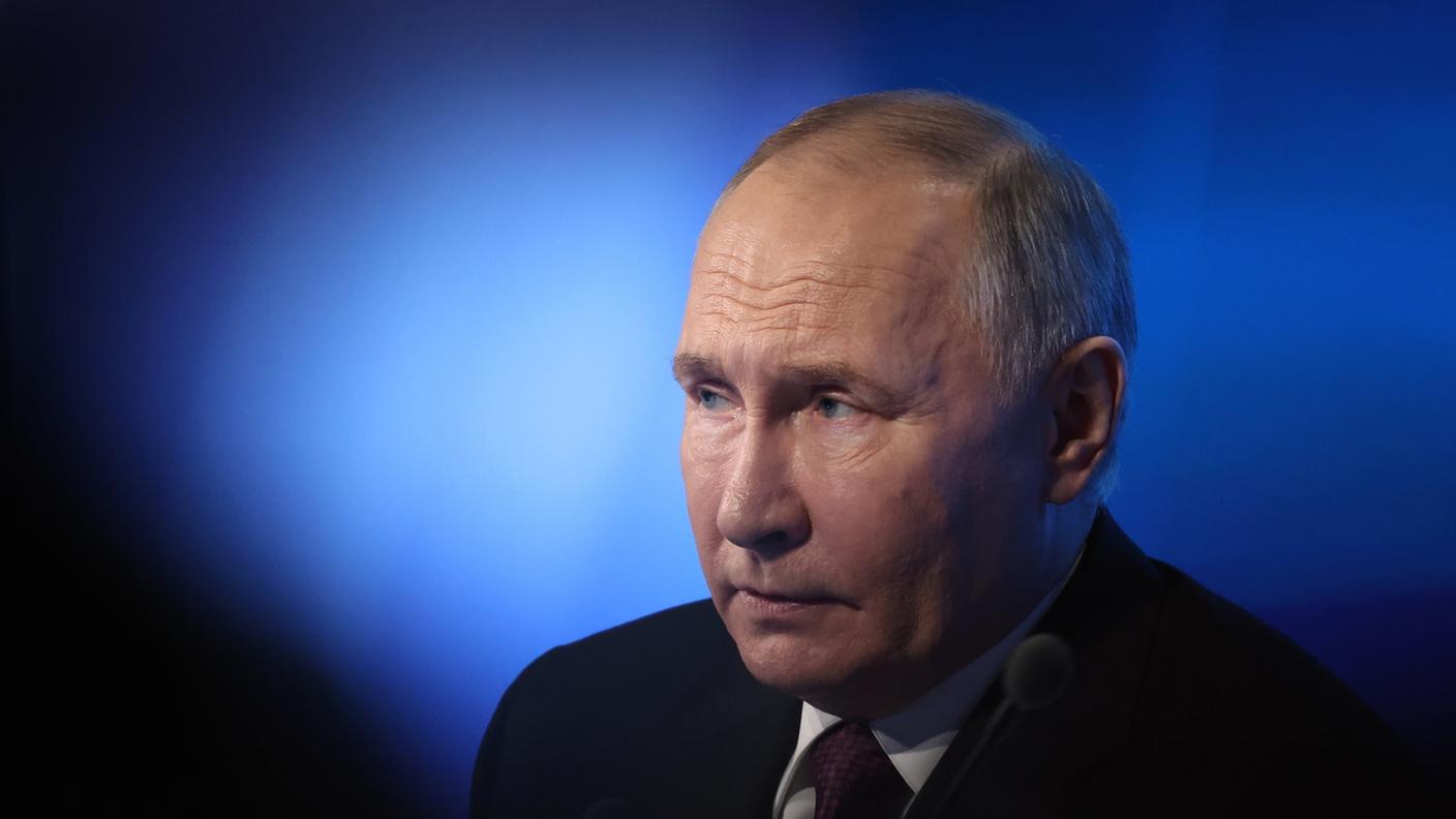 Il presidente russo Vladimir Putin
