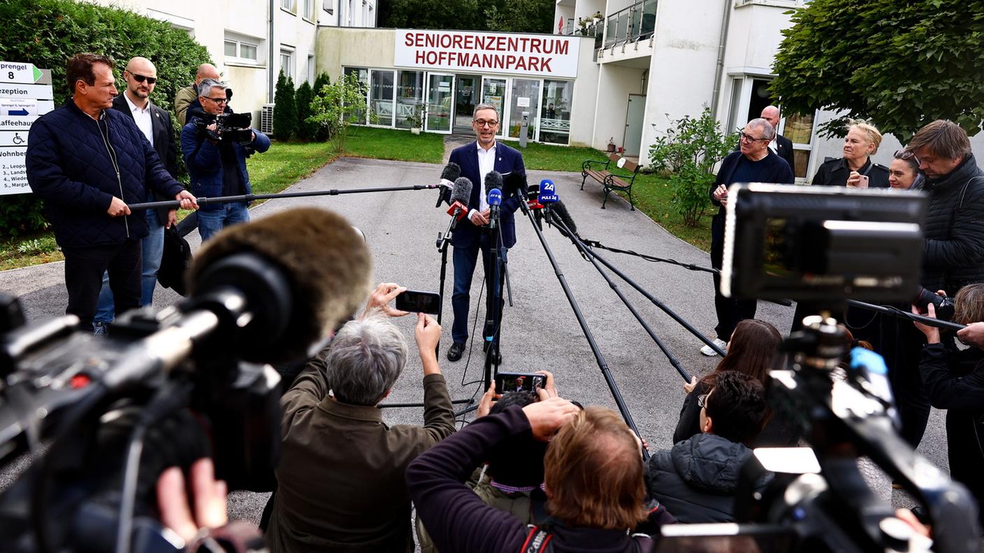 In testa la FPÖ capeggiata da Herbert Kickl