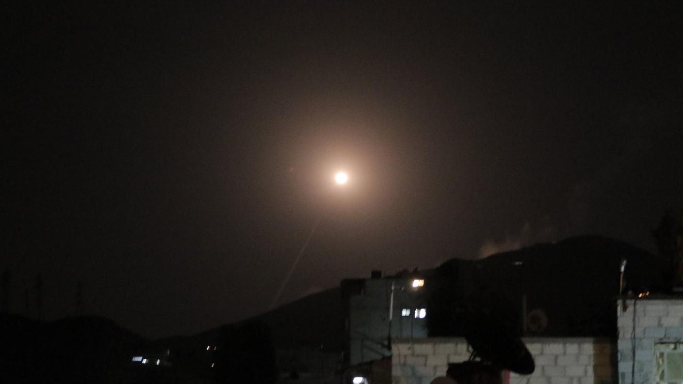 Le prime immagini dai cieli di Damasco